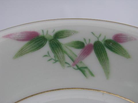 photo of Harmony House Mandarin bamboo china, vintage Japan, fruit bowls #3