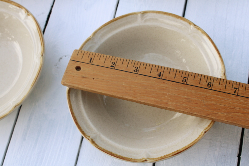 photo of Hearthside Japan The Classics stoneware, set of 4 soup bowls, 4 cereal bowls vintage dinnerware  #2