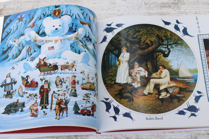 photo of Heartland Charles Wysocki art & life, Greenwich Workshop 1990s vintage book  #4