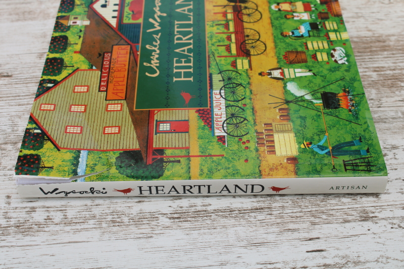 photo of Heartland Charles Wysocki art & life, Greenwich Workshop 1990s vintage book  #9