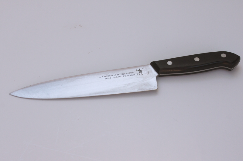 photo of Henckels 31325 200mm chef's kitchen knife, 8 inch stainless blade made in Spain  #1