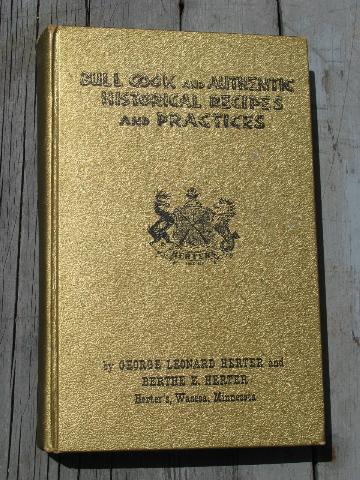 photo of Herter's bull cook & authentic historical recipes, 60s vintage edition #1