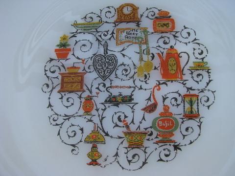 photo of Homestead kitchen vintage Anchor Hocking Fire King dinner plates #3