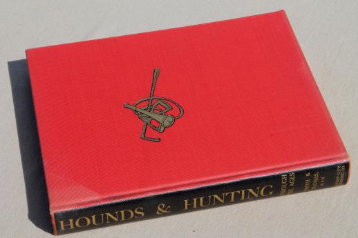 photo of Hounds & Hunting Through the Ages, 1928 hunt & hound dog book vintage edition #8