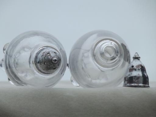 photo of Imperial candlewick glass, cream & sugar set, salt & pepper shakers #7