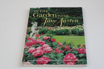 catalog photo of In The Garden With Jane Austen, Regency period gardens, Janes letters, quotes on gardening