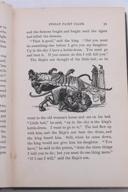 photo of Indian Fairy Tales stories of India / Joseph Jacobs, early 20th century vintage book #3