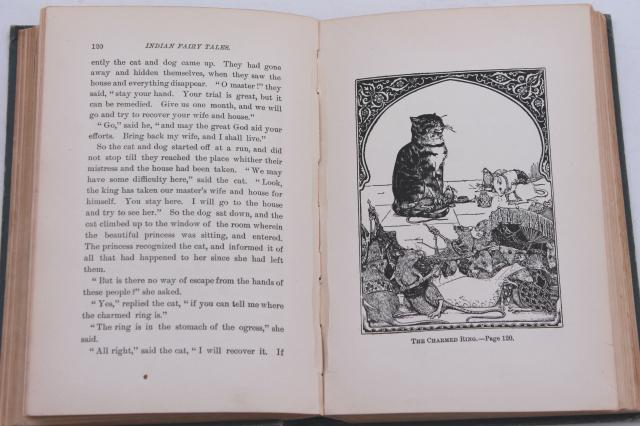 photo of Indian Fairy Tales stories of India / Joseph Jacobs, early 20th century vintage book #4