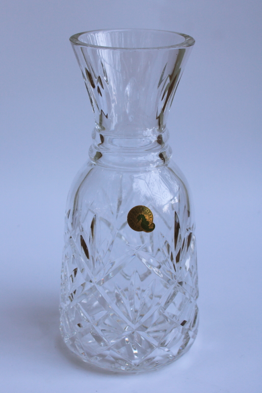 photo of Innisfree Waterford crystal carafe made in Ireland Waterford label  #1