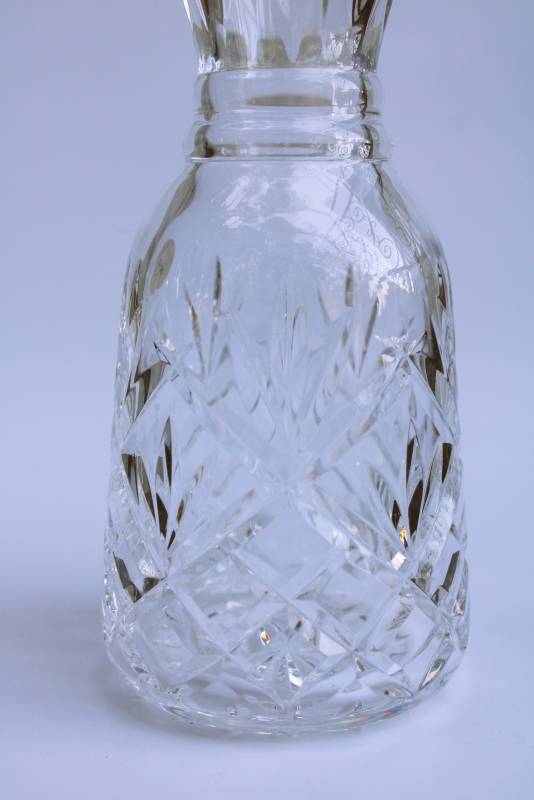 photo of Innisfree Waterford crystal carafe made in Ireland Waterford label  #7