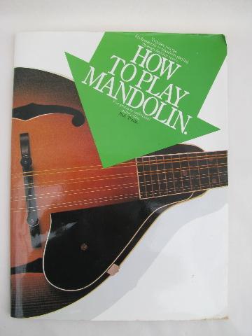 photo of Jack Tottle / How to Play Mandolin music instruction out of print book, 1980s #1