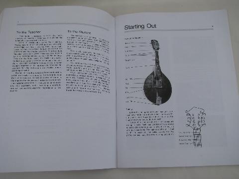 photo of Jack Tottle / How to Play Mandolin music instruction out of print book, 1980s #3