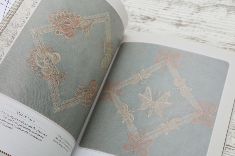photo of Jenny Haskins Victorian Splendor & Roses books full size patterns uncut CD embroidery designs  #3