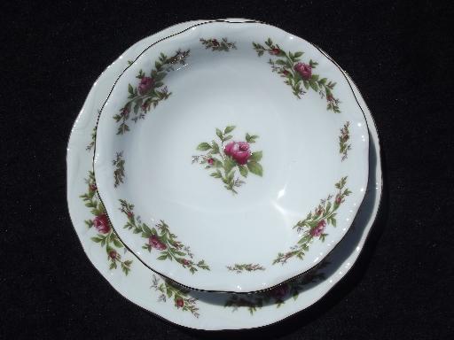 photo of Johann Haviland new Traditions china moss rose plates and bowls for 4 #2