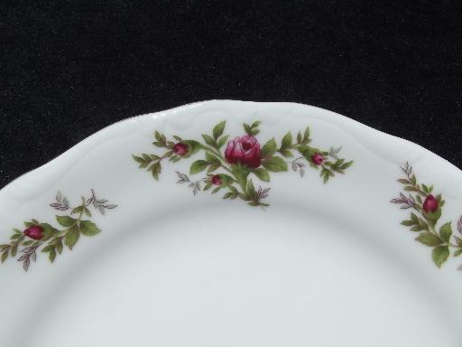 photo of Johann Haviland new Traditions china moss rose plates and bowls for 4 #5