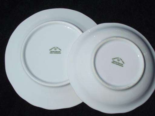 photo of Johann Haviland new Traditions china moss rose plates and bowls for 6 #5