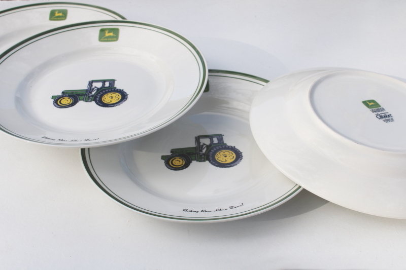 John deere dinner plates best sale