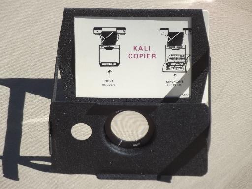 photo of Kali-Copier for Polaroid series 200/100, Vintage Polaroid camera accessory #2