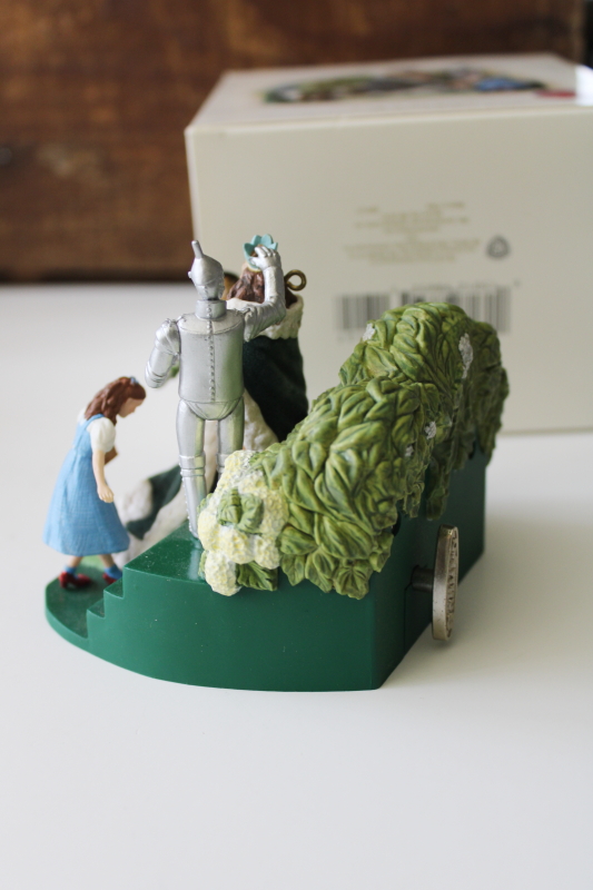 photo of King of the Forest Wizard of Oz Hallmark Keepsake ornament wind up music box figurine #3