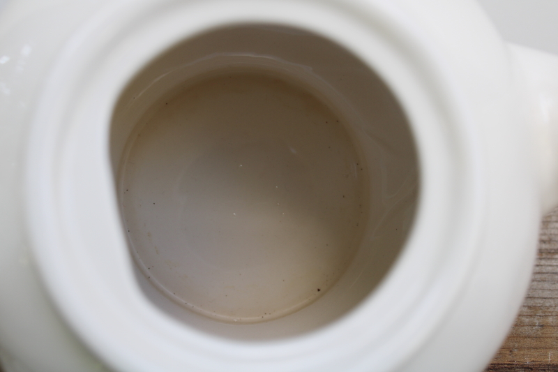 photo of Kitchen icon Tea pot, Rae Dunn teapot big 6 cup size modern farmhouse cottage style  #5