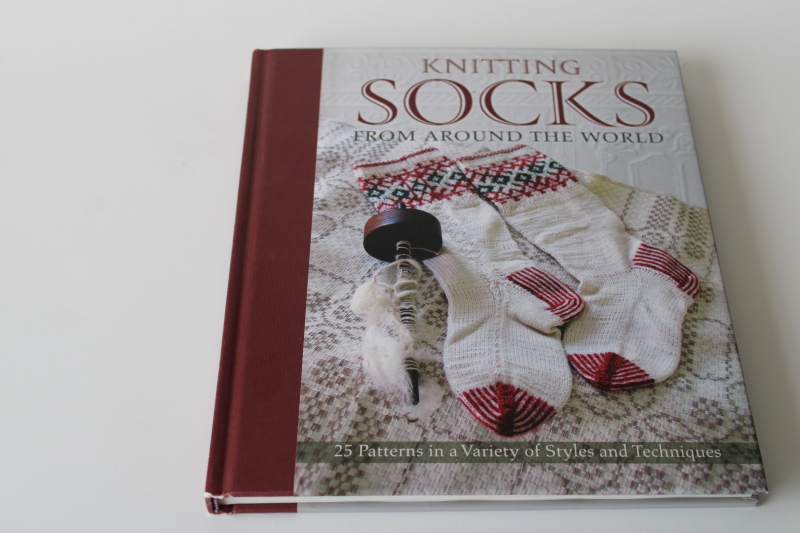 photo of Knitting Socks From Around The World charted patterns instructions knitter's book  #1