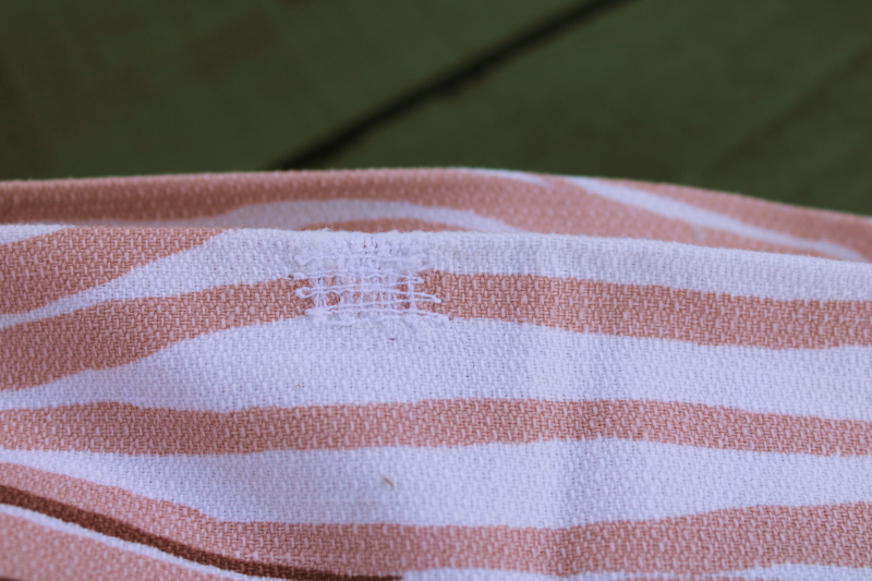 photo of LARGE vintage Startex cotton tablecloth western cowboys rodeo print as is  #4