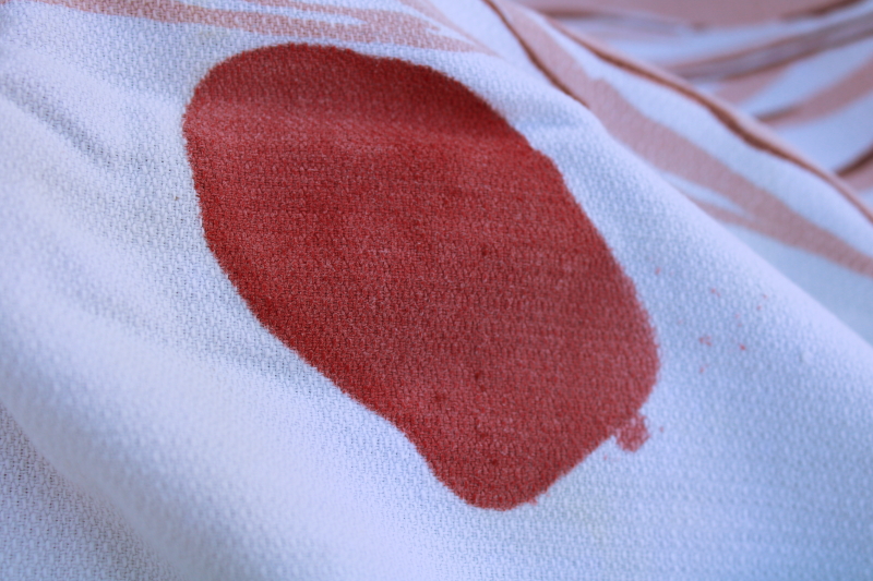 photo of LARGE vintage Startex cotton tablecloth western cowboys rodeo print as is  #12