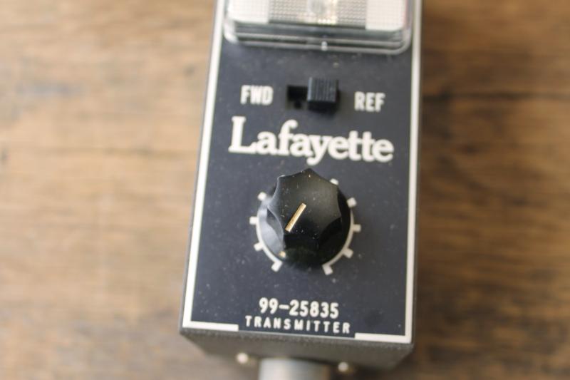 photo of Lafayette SWR & field strength meter ham radio equipment for shortwave & CB #10