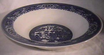 catalog photo of Blue Willow serving bowl