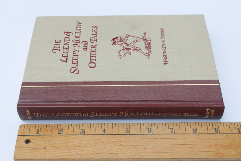photo of Legend of Sleepy Hollow & Other Tales, Rackham illustrations Reader's Digest book Washington Irving  #1