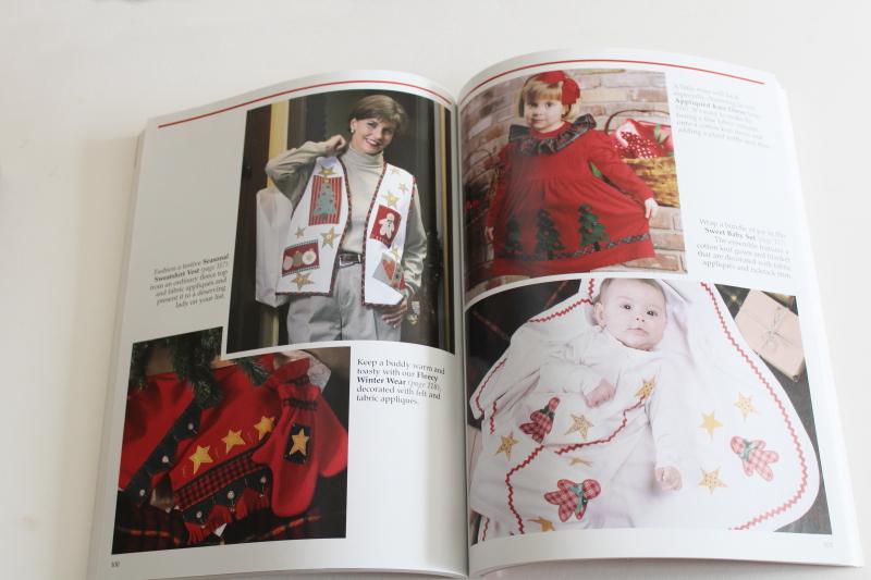 photo of Leisure Arts big book Merry & Bright Christmas crafts, sewing projects, holiday recipes #3