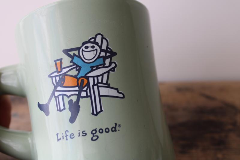 photo of Life Is Good home mug diner style coffee cup Do What You Like, Like What You Do #2