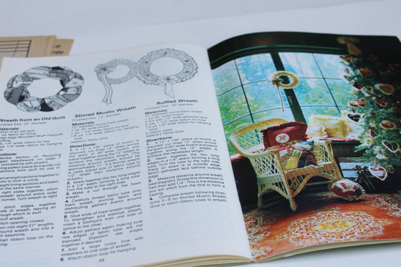 photo of Linens & Old Lace upcycle sewing projects w/ patterns, vintage book from That Patchwork Place  #6