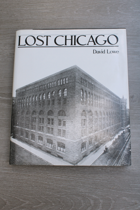 photo of Lost Chicago, historic buildings architecture photos, gilded age homes, downtown stores #1