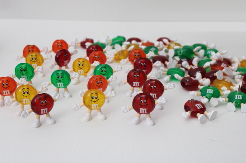 photo of M-Ms novelty party or Christmas light bulb covers for mini lights 90s vintage #4