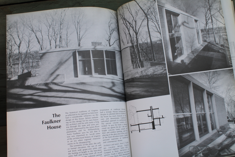 photo of MCM modernist architectural design 70s vintage book Houses Architects Design For Themselves #2