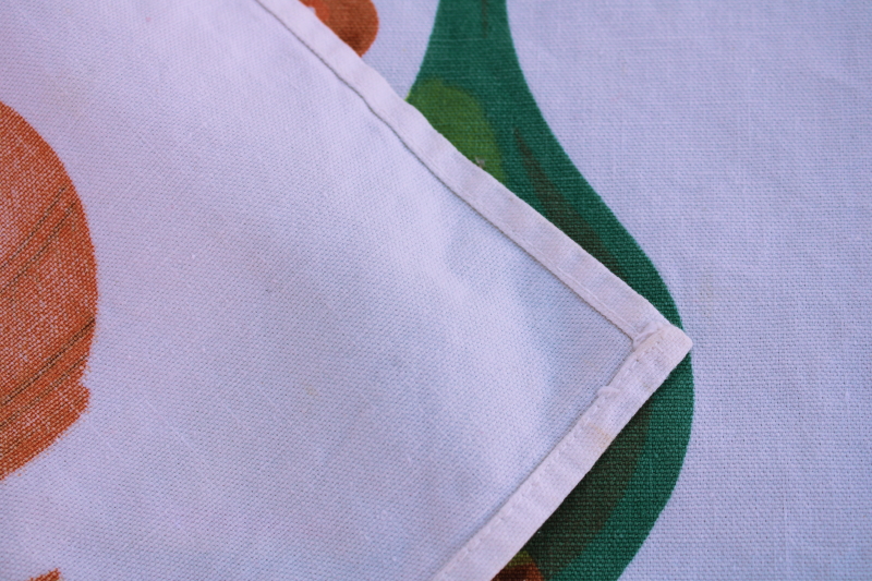 photo of MCM vintage mod bottles print cotton bar dish towel or small tablecloth #5