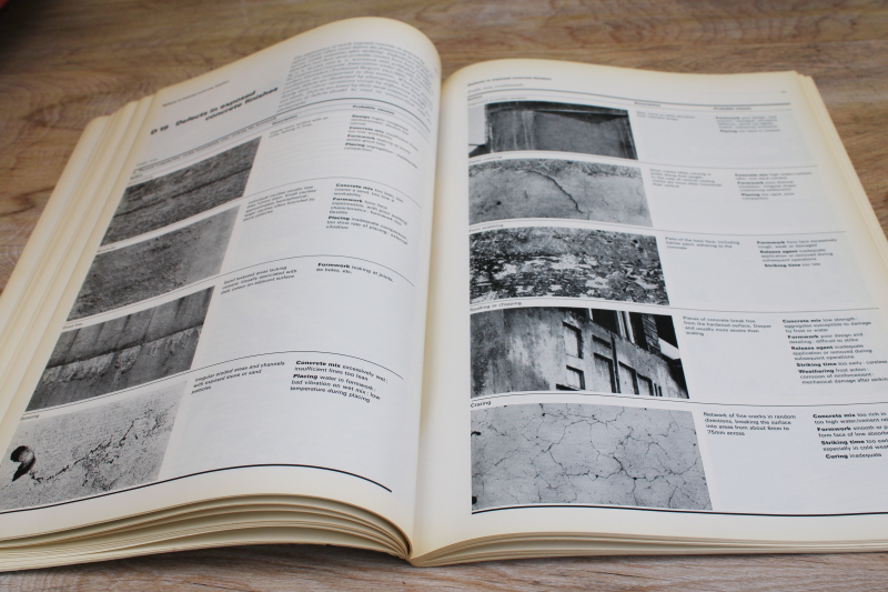 photo of MCM vintage urban mod architectural design Guide to Exposed Concrete, published England 1970 #5