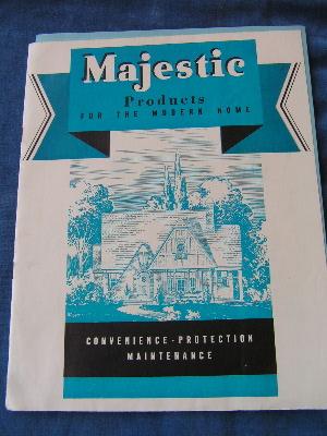 photo of Majestic Home Products catalog 1930s #1