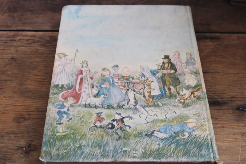 photo of Marguerite de Angeli illustrations book of Nursery and Mother Goose Rhymes #9