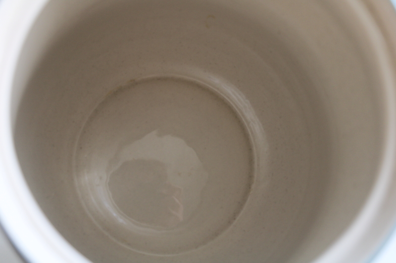 photo of Marmalade geese grandmacore cookie jar canister, vintage International stoneware  #4