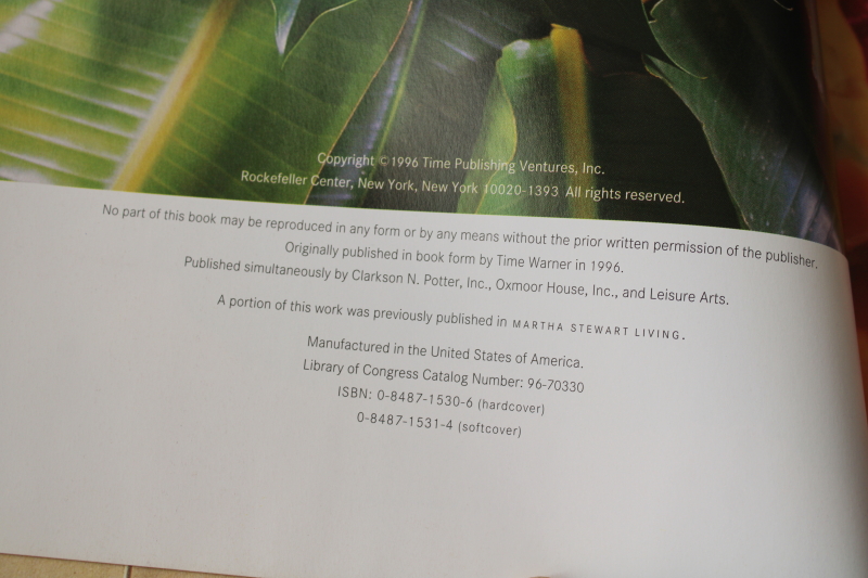 photo of Martha Stewart Wreaths, 90s vintage book with 52 designs for swags, holiday wreaths #2