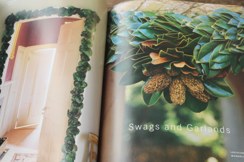 photo of Martha Stewart Wreaths, 90s vintage book with 52 designs for swags, holiday wreaths #4