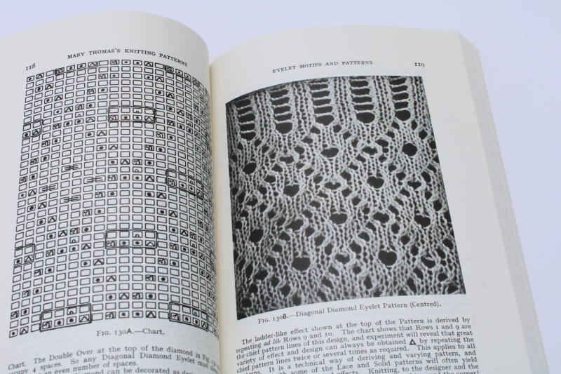 photo of Mary Thomas Book of Knitting Patterns, Dover reprint vintage classic #3
