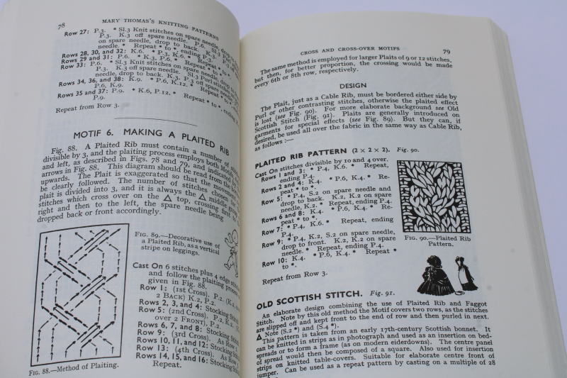 photo of Mary Thomas Book of Knitting Patterns, Dover reprint vintage classic #5