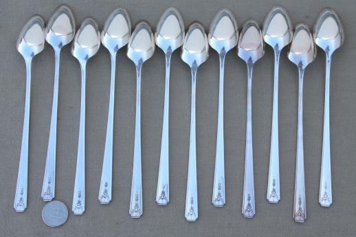 photo of Milady Community plate vintage Oneida silver plated flatware, 50+ pcs in chest #4