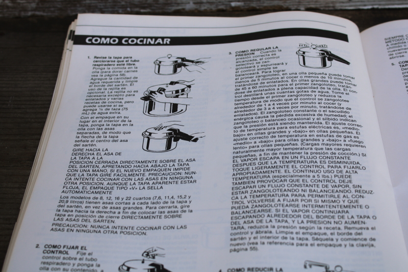 photo of Mirro aluminum Speed Cooker Canner 4 qt pot pressure valve lid w/ book 90s vintage new in box  #3