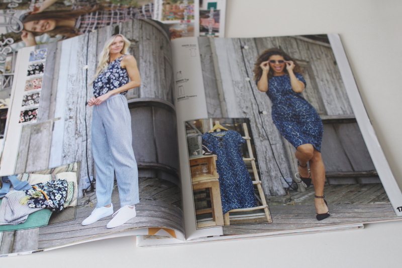 photo of Miss Doodle Euro fashion sewing magazines lot, Burda style multi size pattern pullouts #6