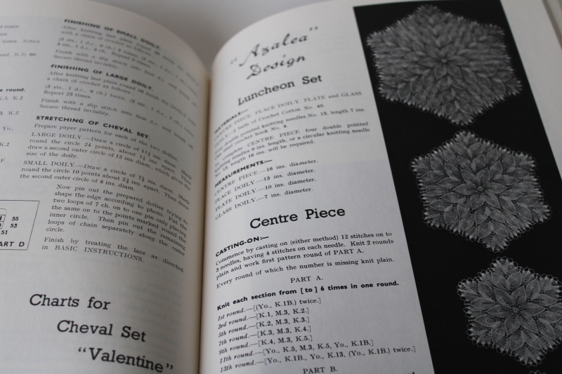 photo of Modern Lace Knitting, vintage Dover book patterns for knitted doilies etc traditional designs  #4