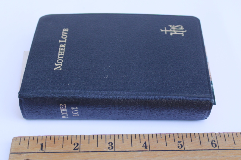 photo of Mother Love, Prayer Book for Christian Wives & Mothers, tiny vintage religious book  #6